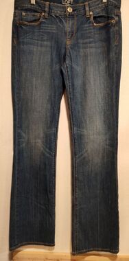 Loft Women Blue Jean Size 29/8 Denim Modern Boot Cotton Blend
